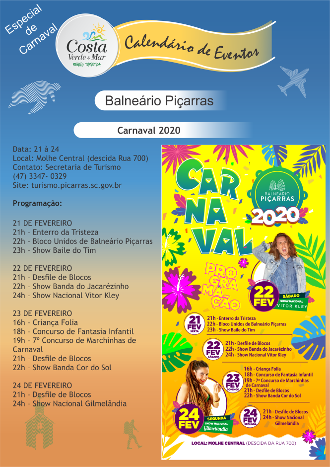 calendário carnaval 2