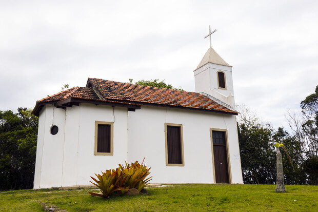Capela Nossa Senhora da Imaculada Conceição_Bombinhas. Crédito: Divulgação Prefeitura de Bombinhas