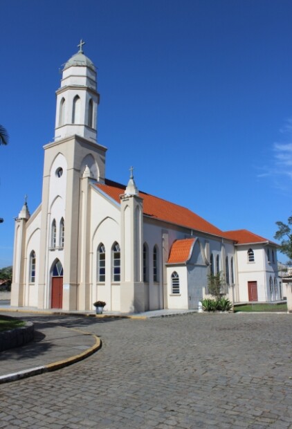 Igreja Santa Luzia_Navegantes. Crédito da foto: Secretaria de Turismo de Navegantes